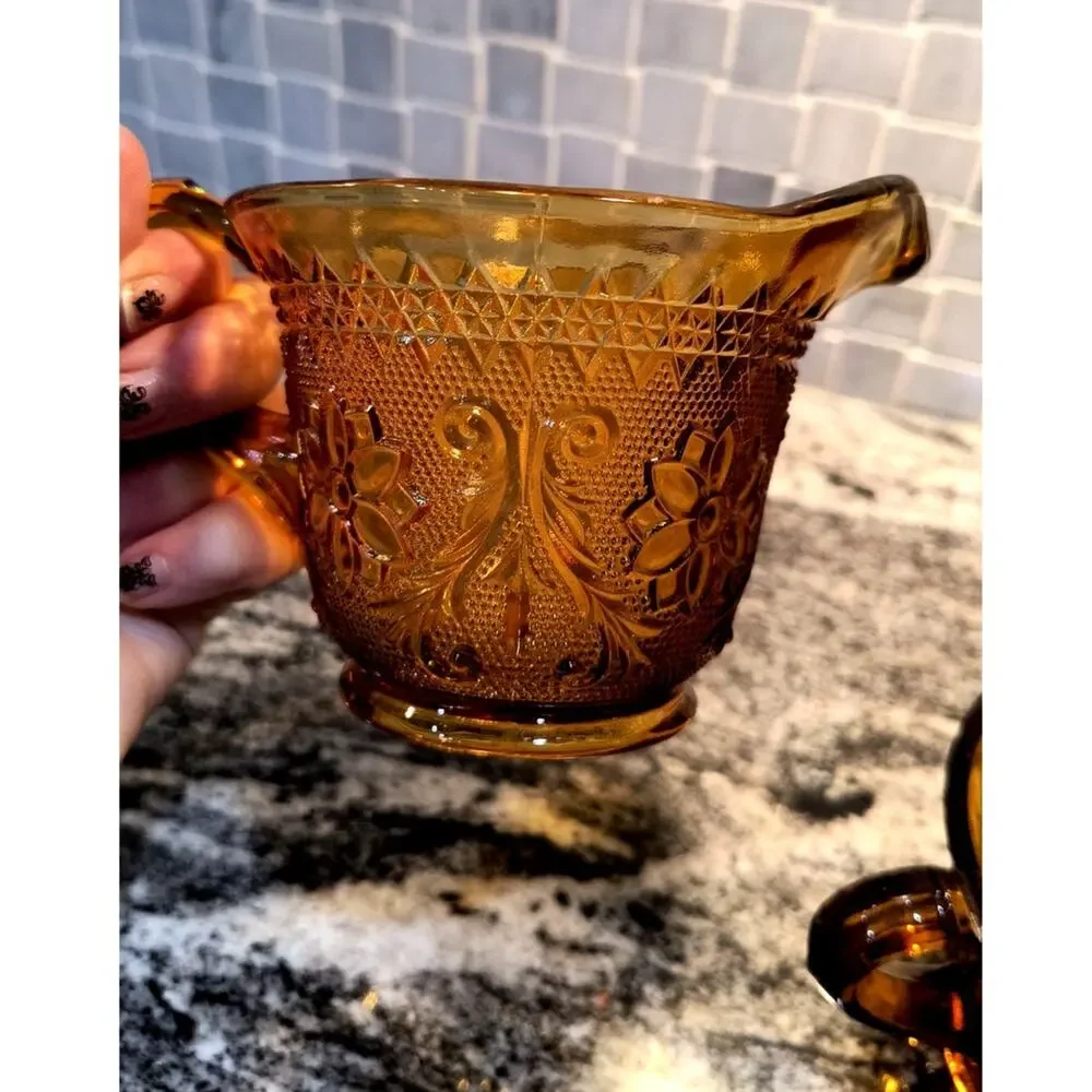 Indiana Glass 611 cream