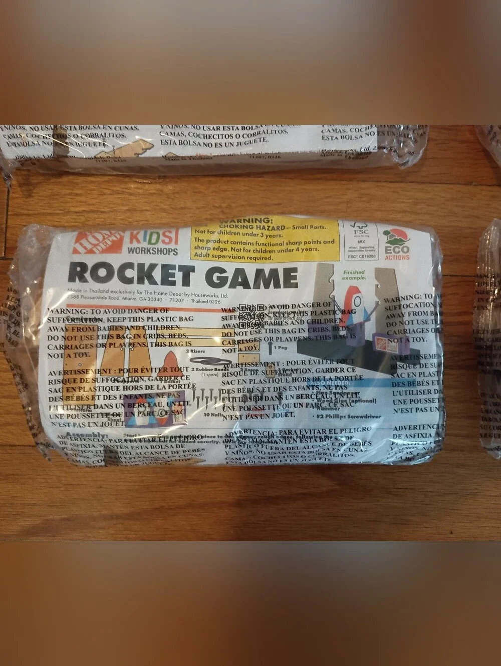 3/$10 🌟 NEW Home Depot Kids Rocket Game Project AUG 2026  2/4