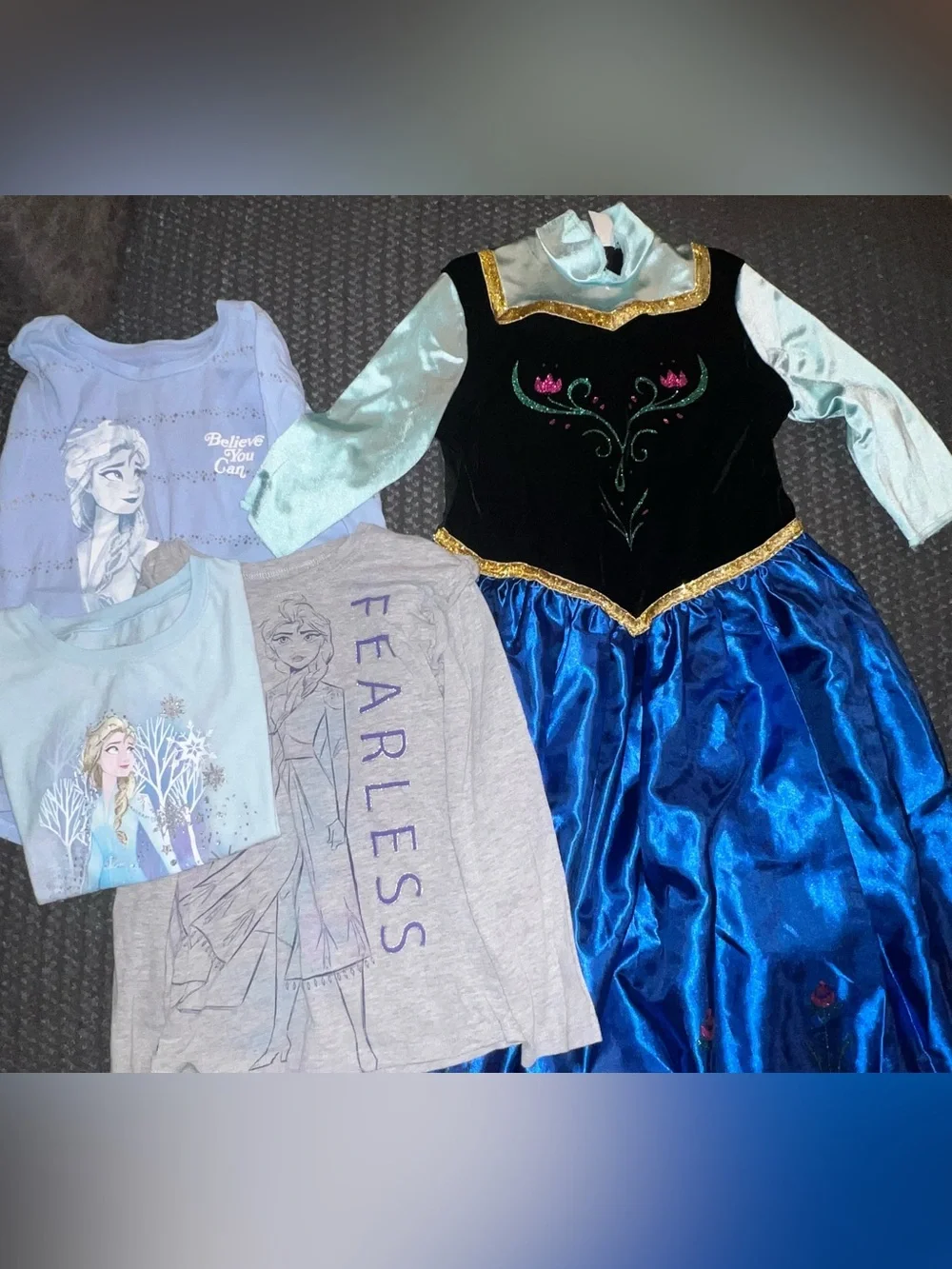 Girls euc 7/8 frozen bundle