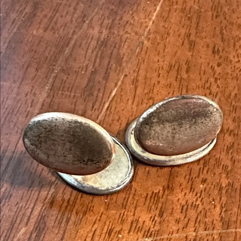 Vintage markings oval shown