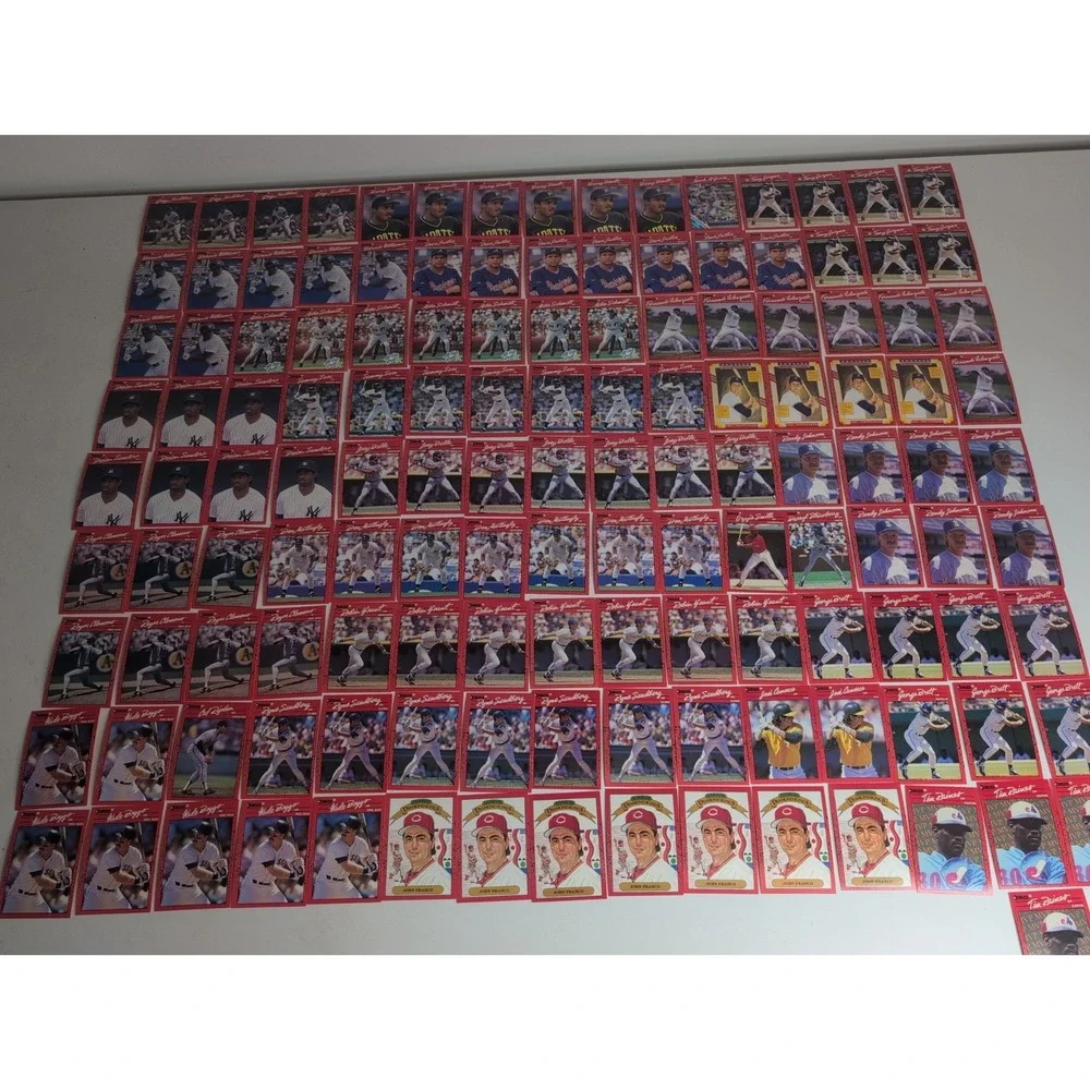 Mixed Lot Of 136 Gradable 1990 Donruss Baseball Cards Barry Bonds Roger Clemens