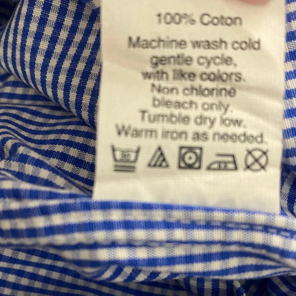 J. Crew classic gingham