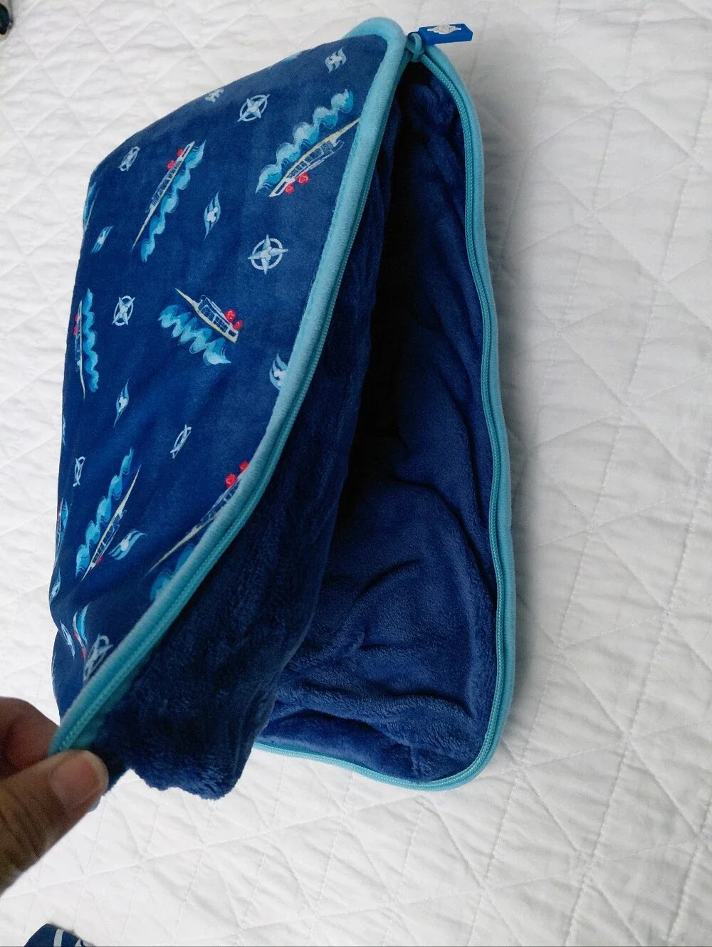 Disney Cruise Line pillow blanket