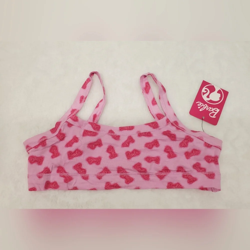 Nwt Limited Edition Barbie Print Bralette