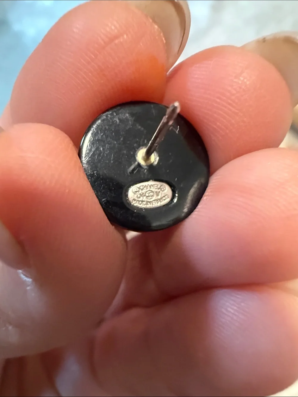 CHANEL branded button