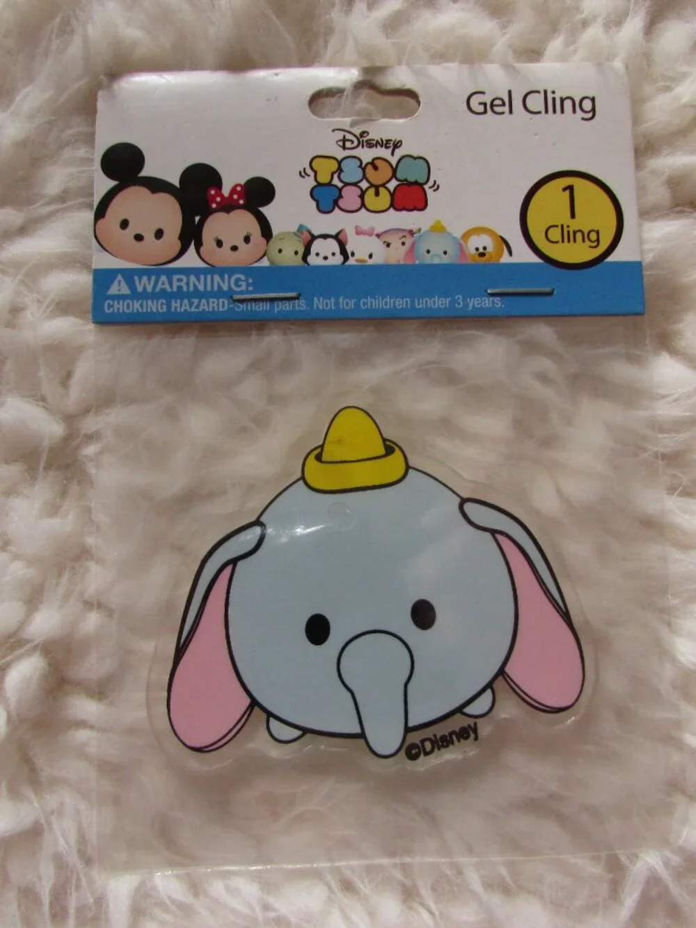Disney Tsum Tsum Dumbo Gel Cling 3