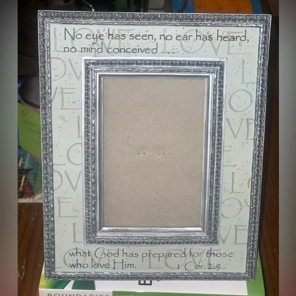 Religious Books & Picture Frame