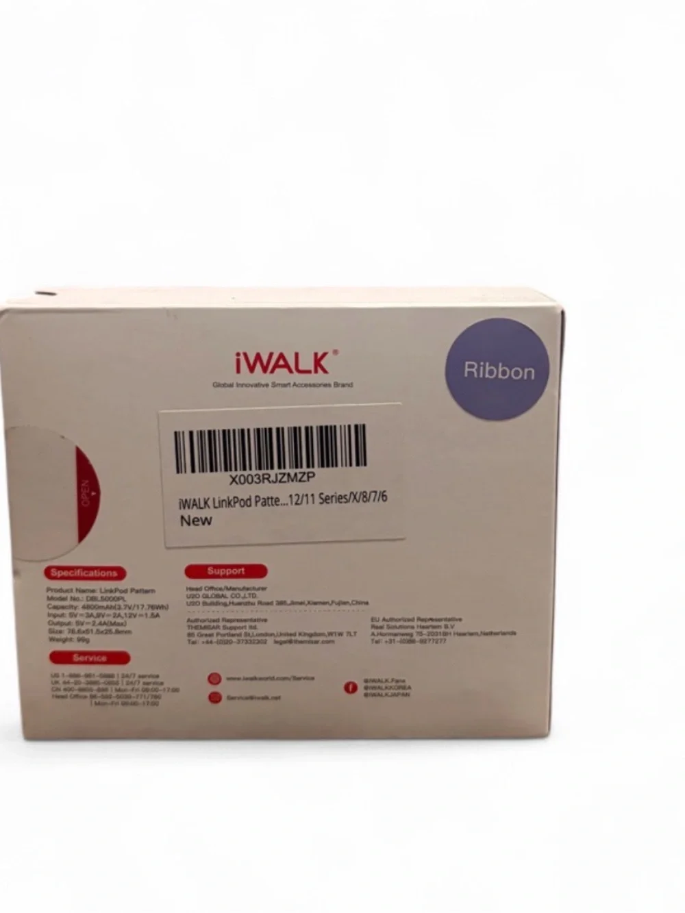iWalk linkpod pattern