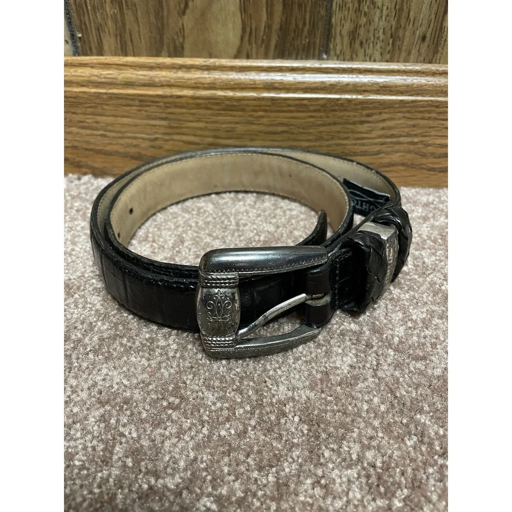 Brighton Womens Leather Belt 24703 M 1.25