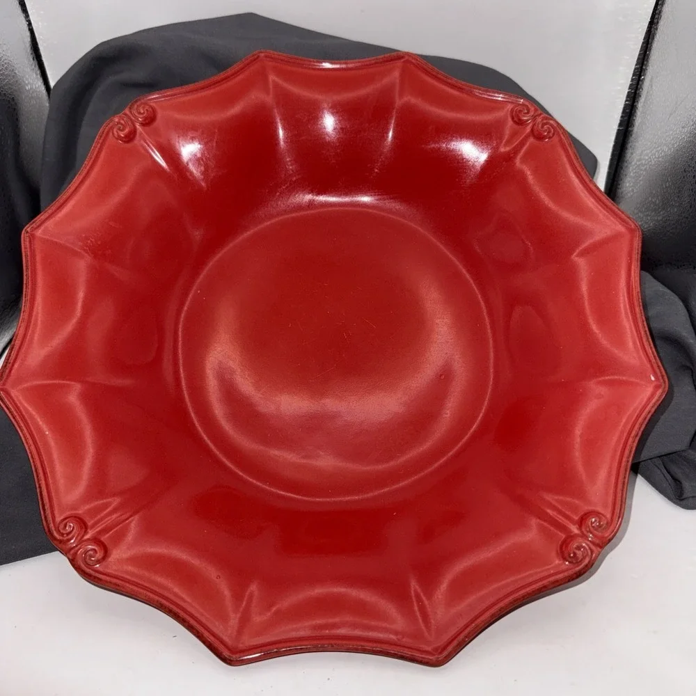 Casa Stone Vintage Port By Casafina Shallow Bowl Great Condition 9 1/2