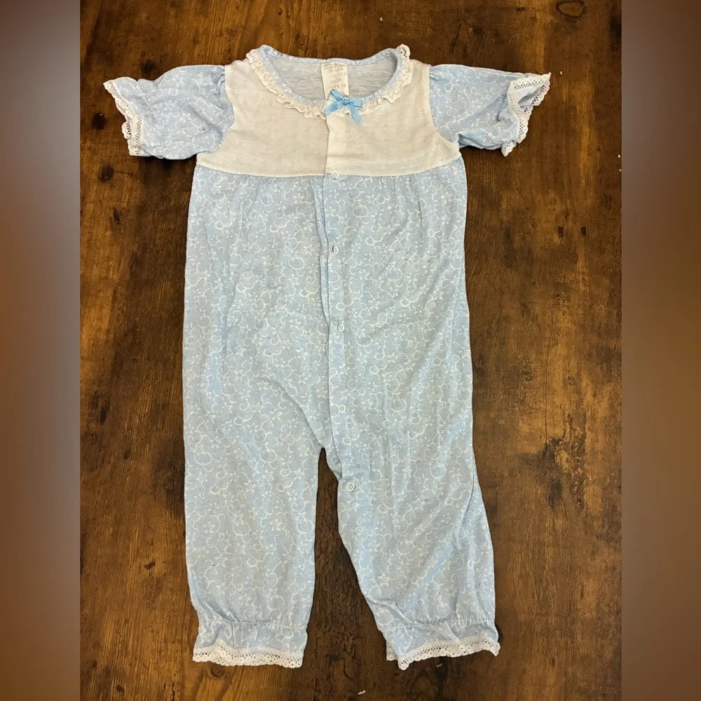 Vintage Toddler Pajama Romper