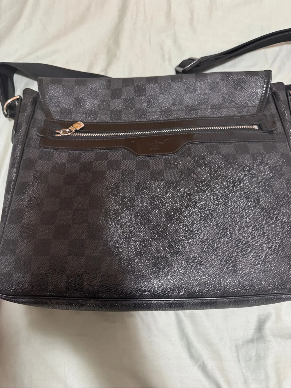 Louis Vuitton Brown/Black Damier Messenger Crossbody