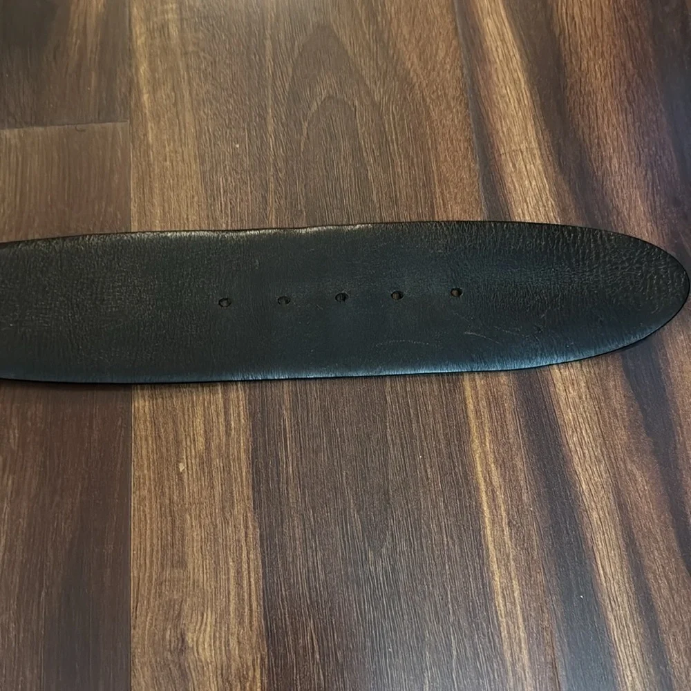 GAP Women’s Black Leather Belt Size Medium