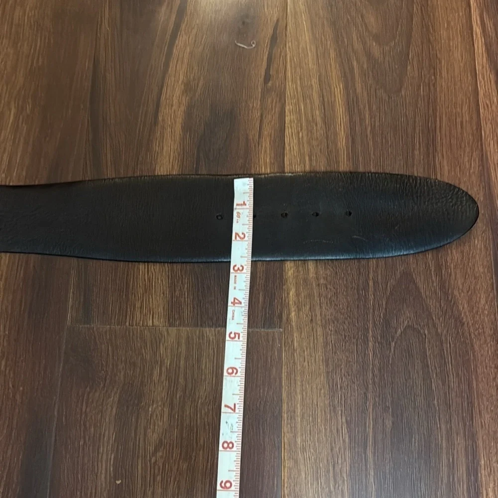 GAP Women’s Black Leather Belt Size Medium