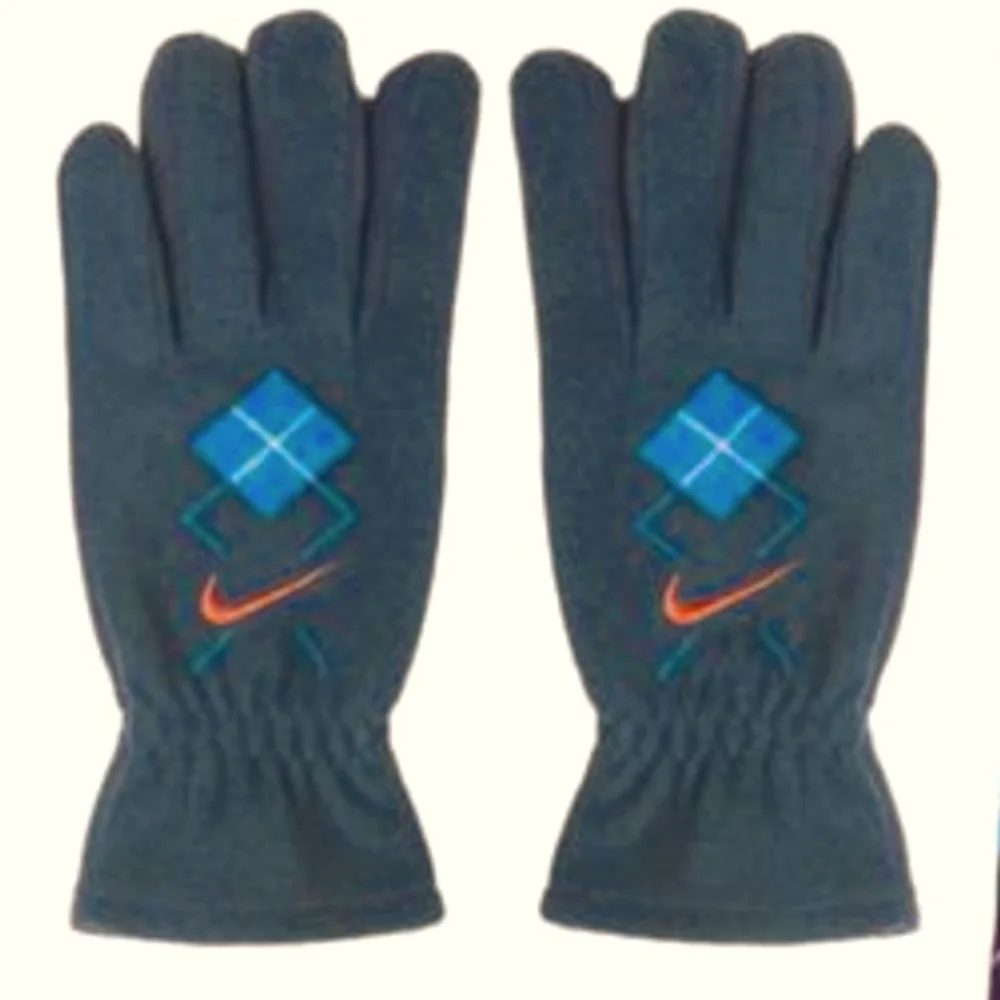 Nike Women's Argyle Fleece Gloves Size XL
