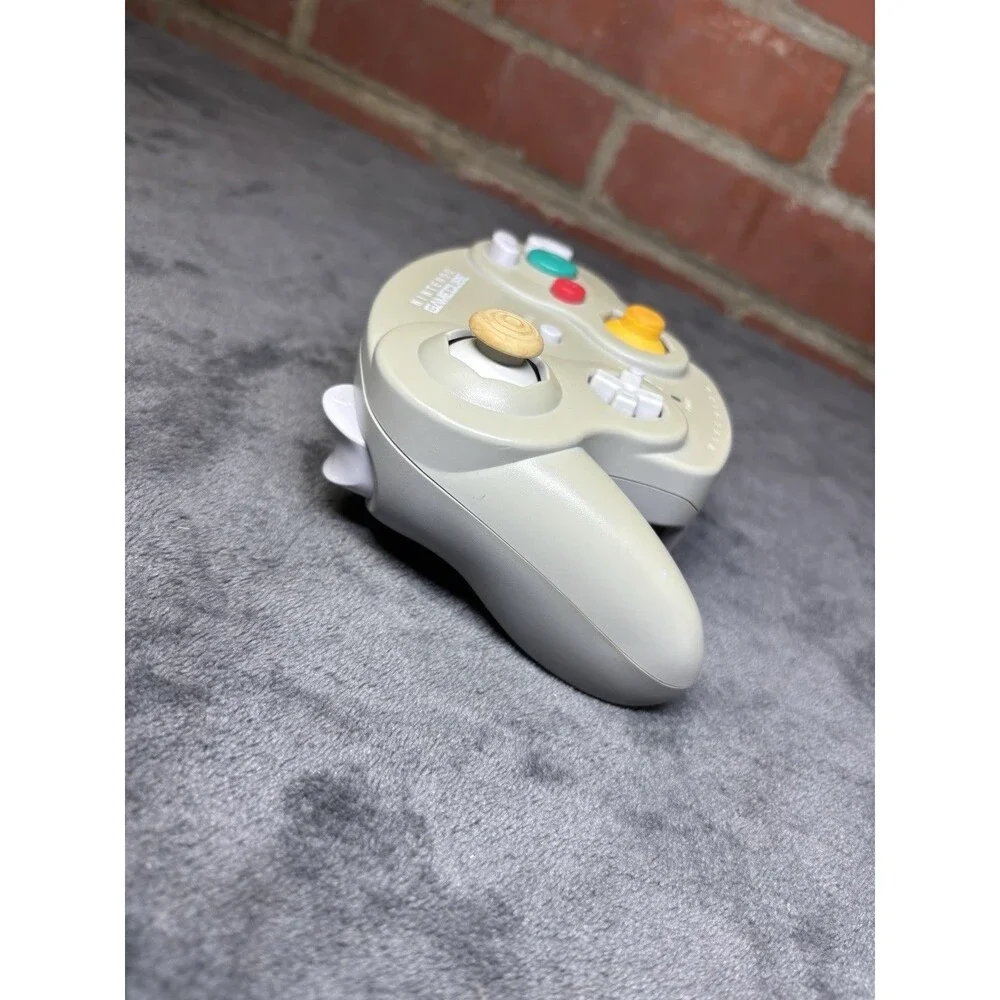 Nintendo GameCube WaveBird DOL-004 Wireless Gray Controller For Parts/Repair