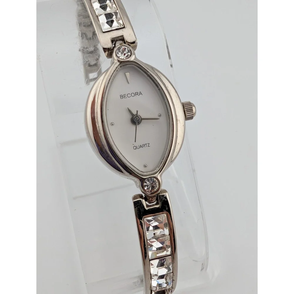 Becora Rhinestone Watch‎ Women 18mm Case 6