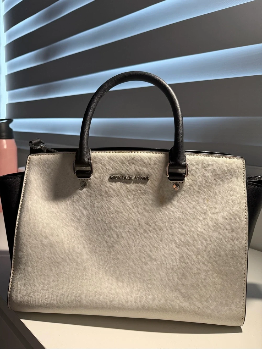 Michael Kors structured saffiano