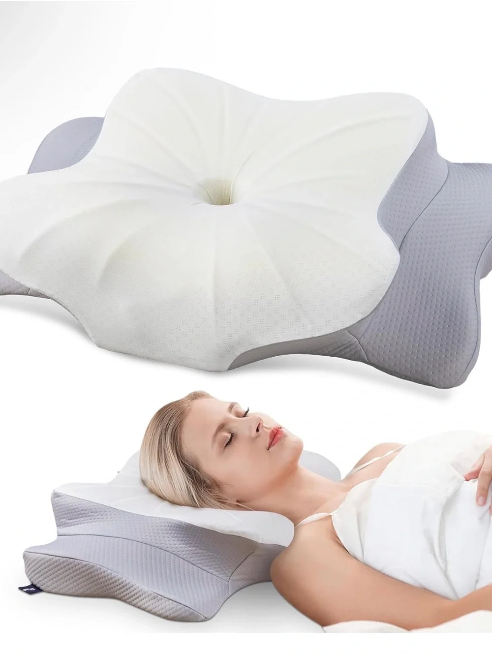 Donama Cervical Pillow for neck and shoulder. Contour memory foam pillow