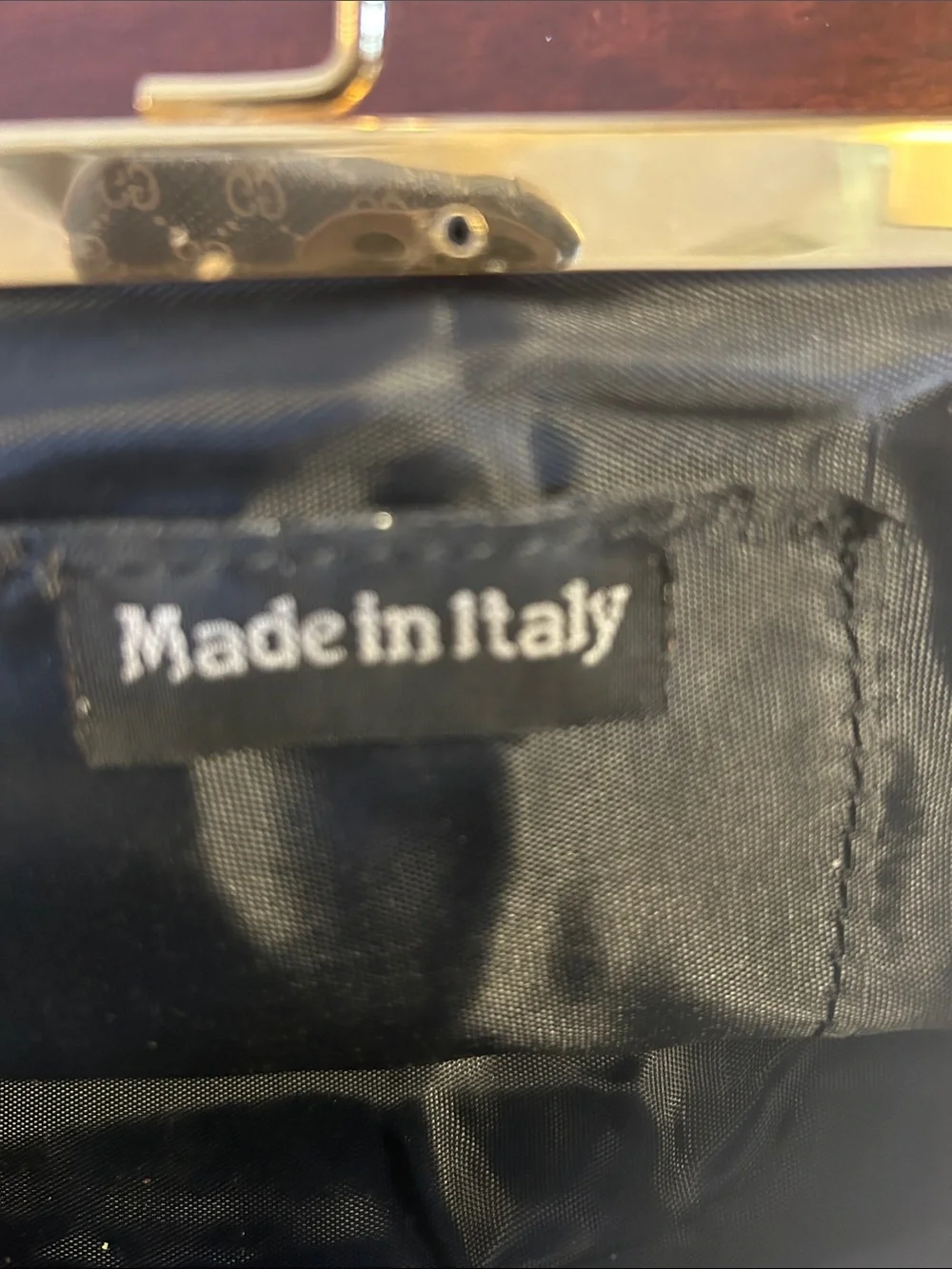 Italian Leather elegant metallic
