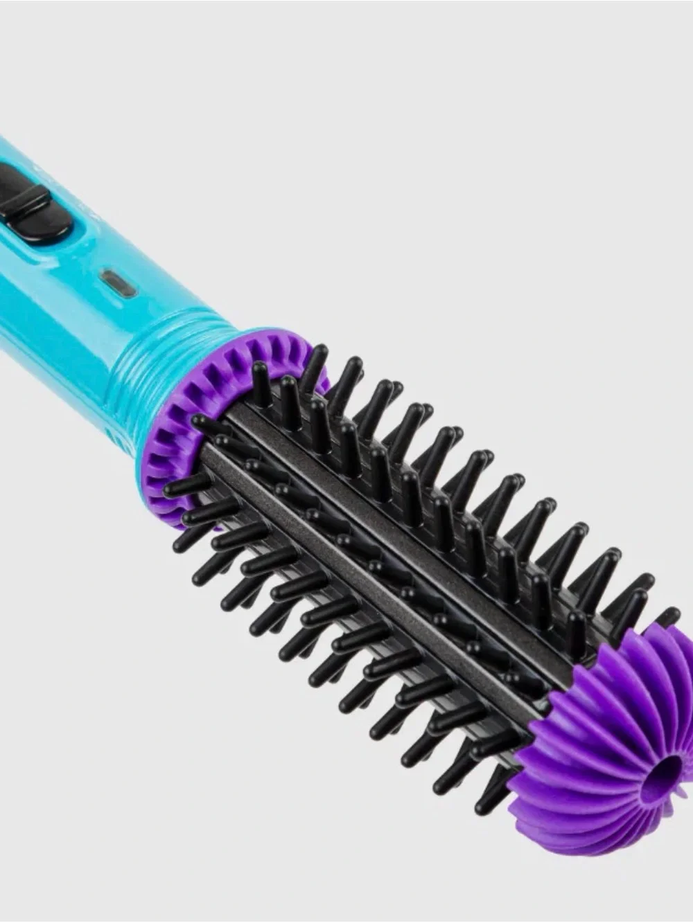 GGO Mini  Purple on purple Round Hair Brush Hot Air Styler