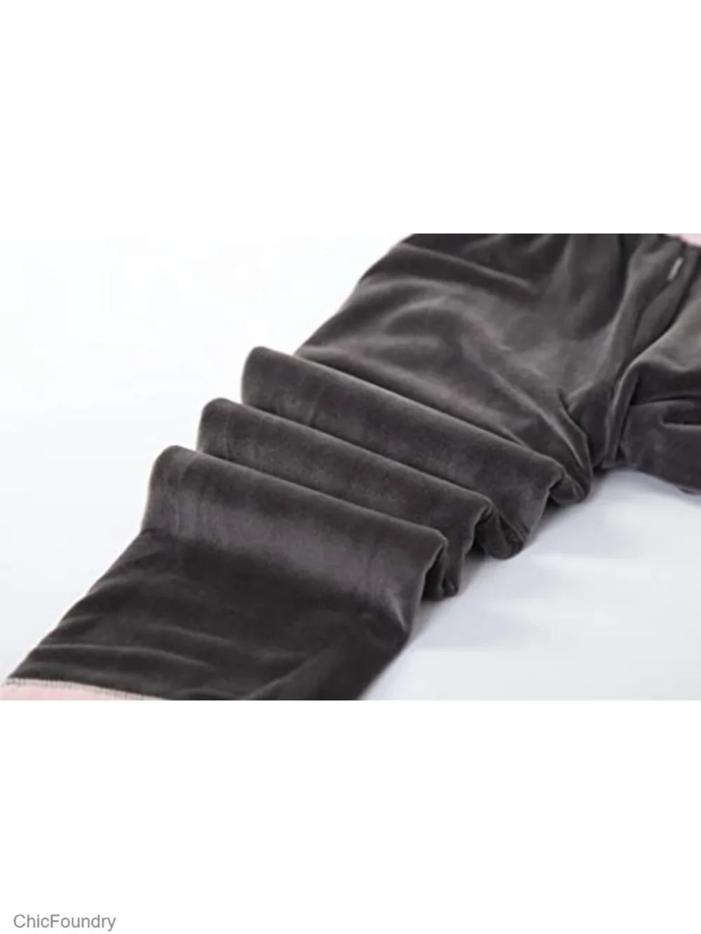 2 Pack Girls Fleece Lined Stretchy Leggings 100% Cotton Winter