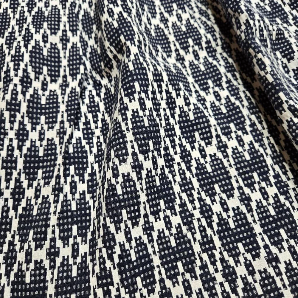J. Crew geometric bottom thank