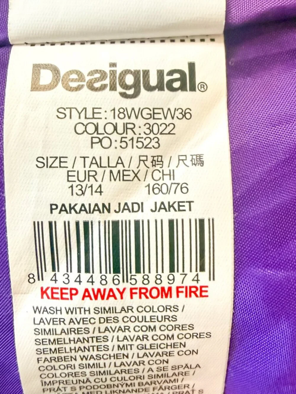 Desigual beautiful “chaq
