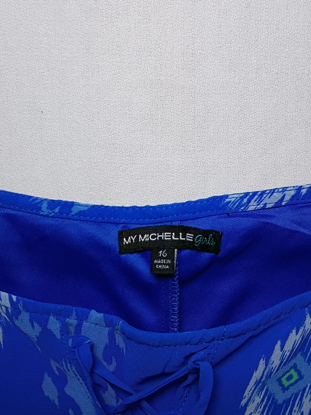 My Michelle bright blue