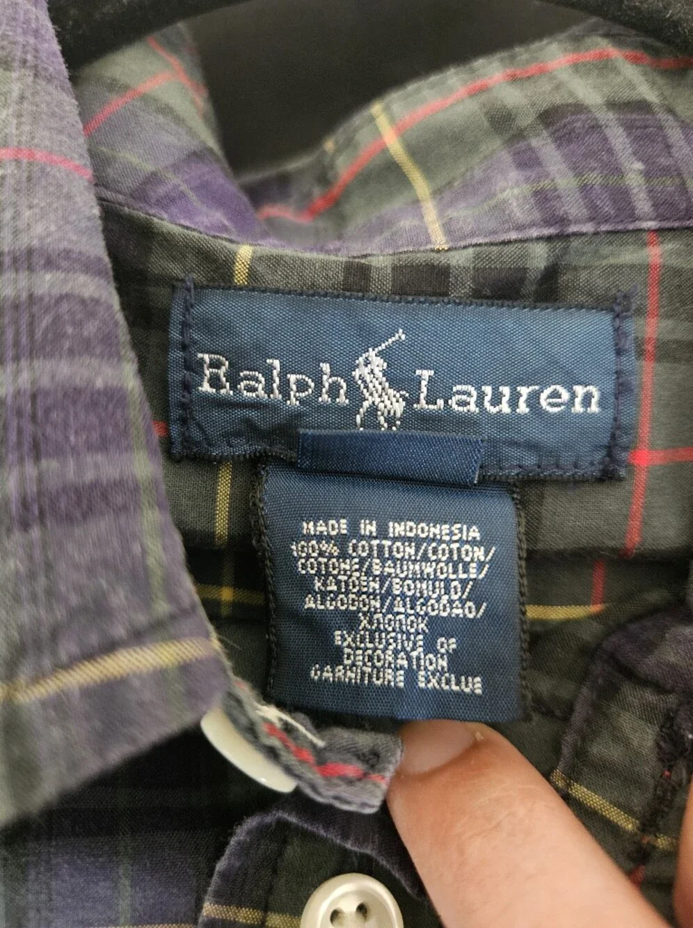 Ralph Lauren up men embroidered