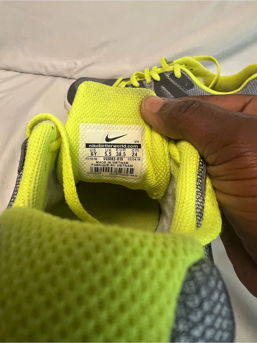 Nike breathable mesh