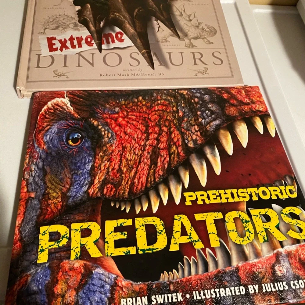 - Predators and dinosaurs books
