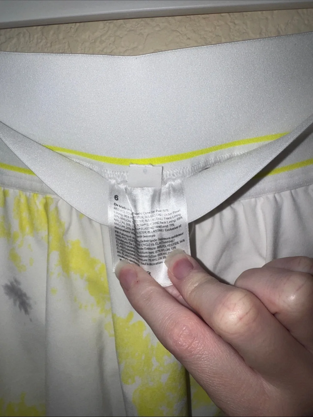 lululemon athletica white layered