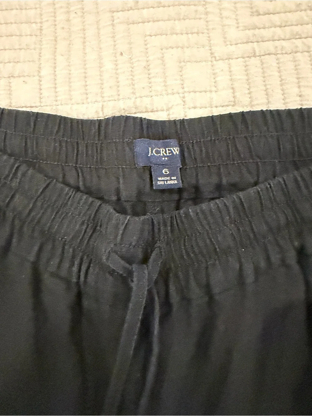 J. Crew comfortable black