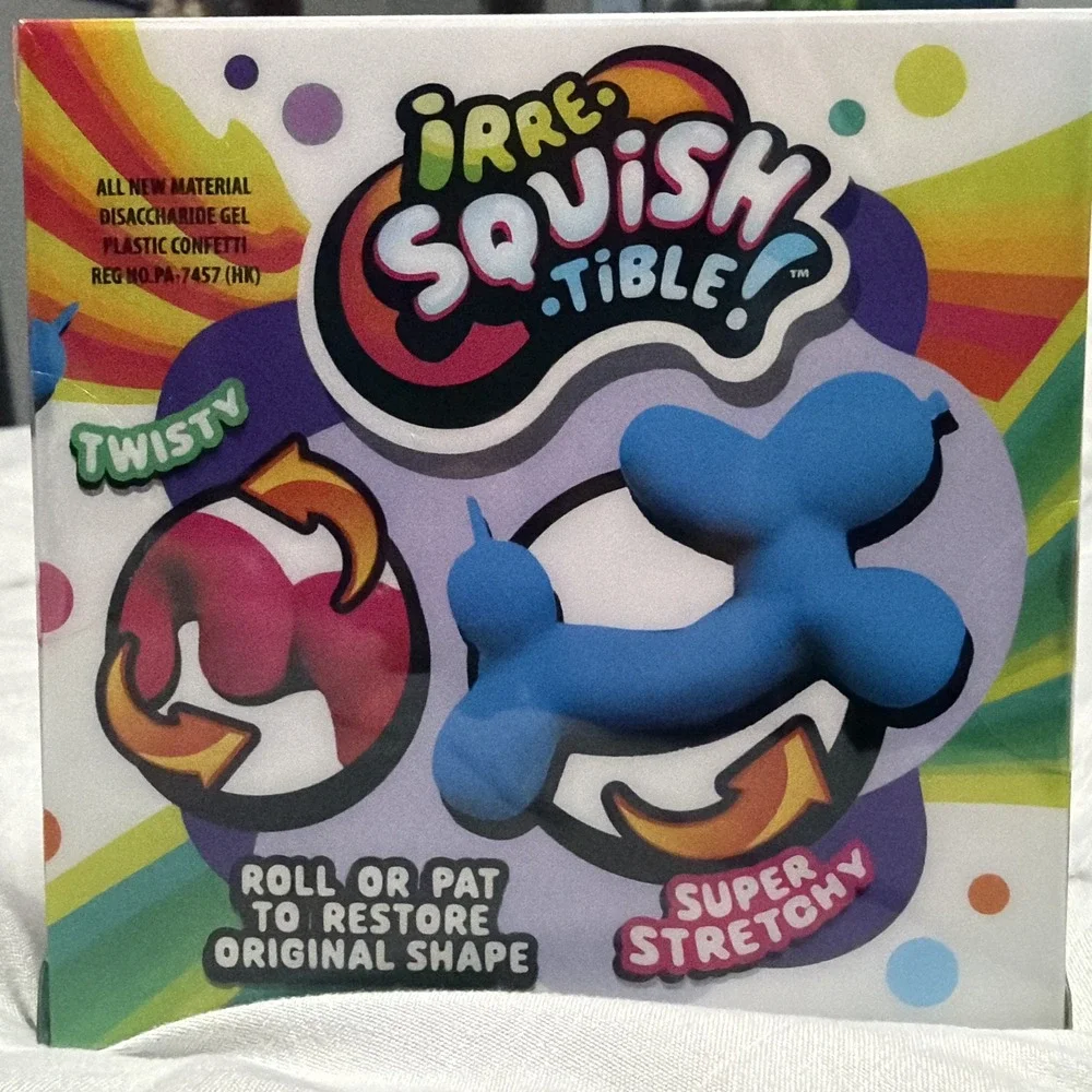 IrreSquishTible stretchy glitter