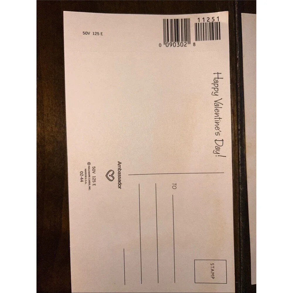 Hallmark perforated barcode