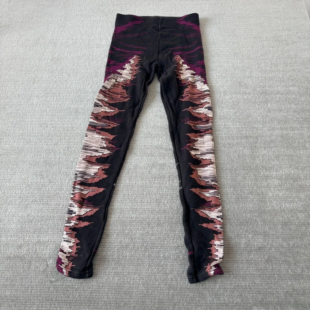Free People Leggings Womens XS Fair Isle Ski Baselayer  Leg Cozy Stretch Skinny