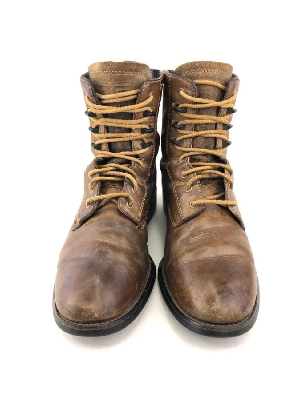 Ariat Heritage Lacer Brown Leather Western Boots 8B
