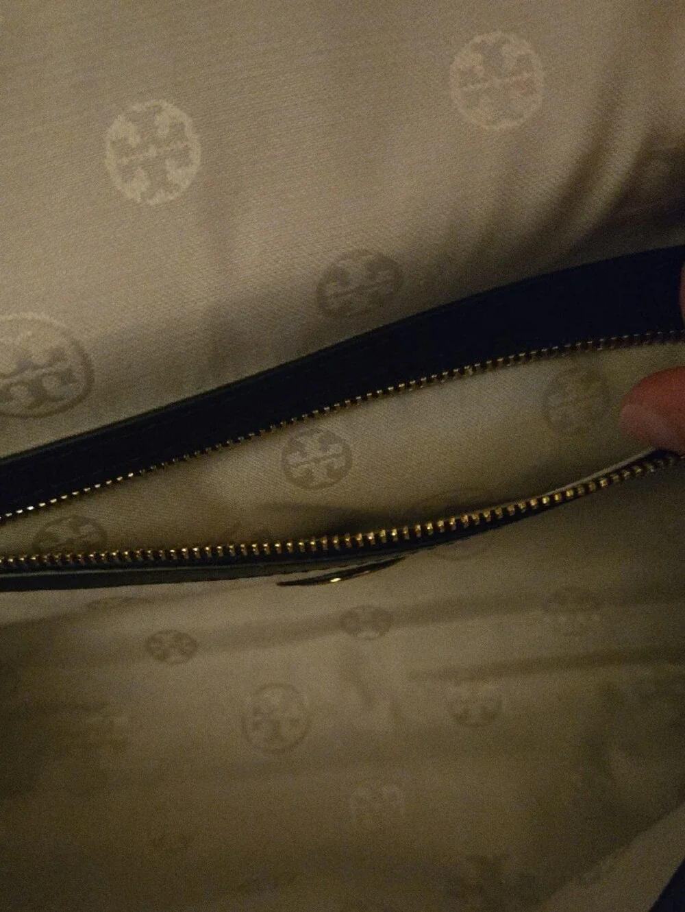 Tory Burch smooth black