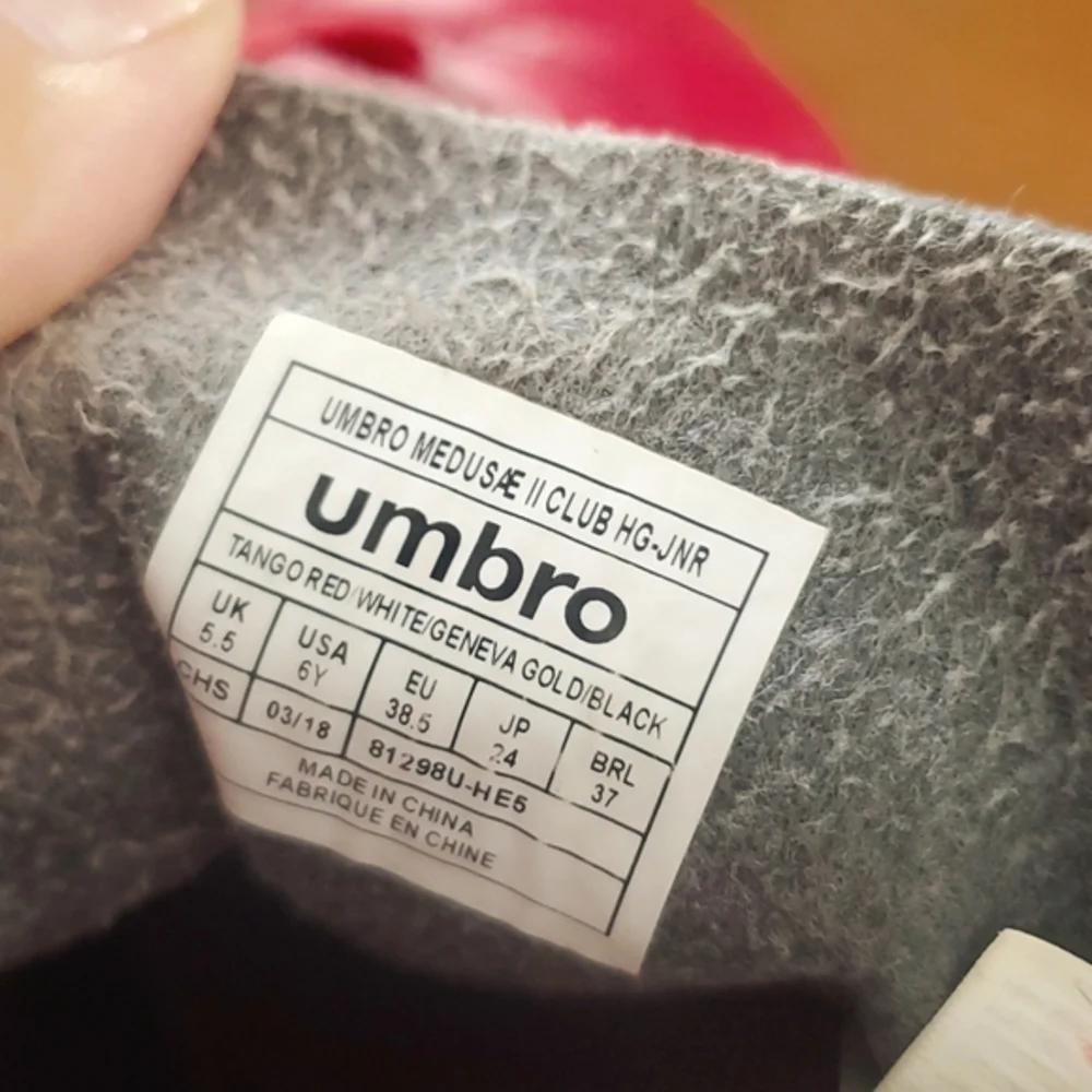 Umbro son colors offers