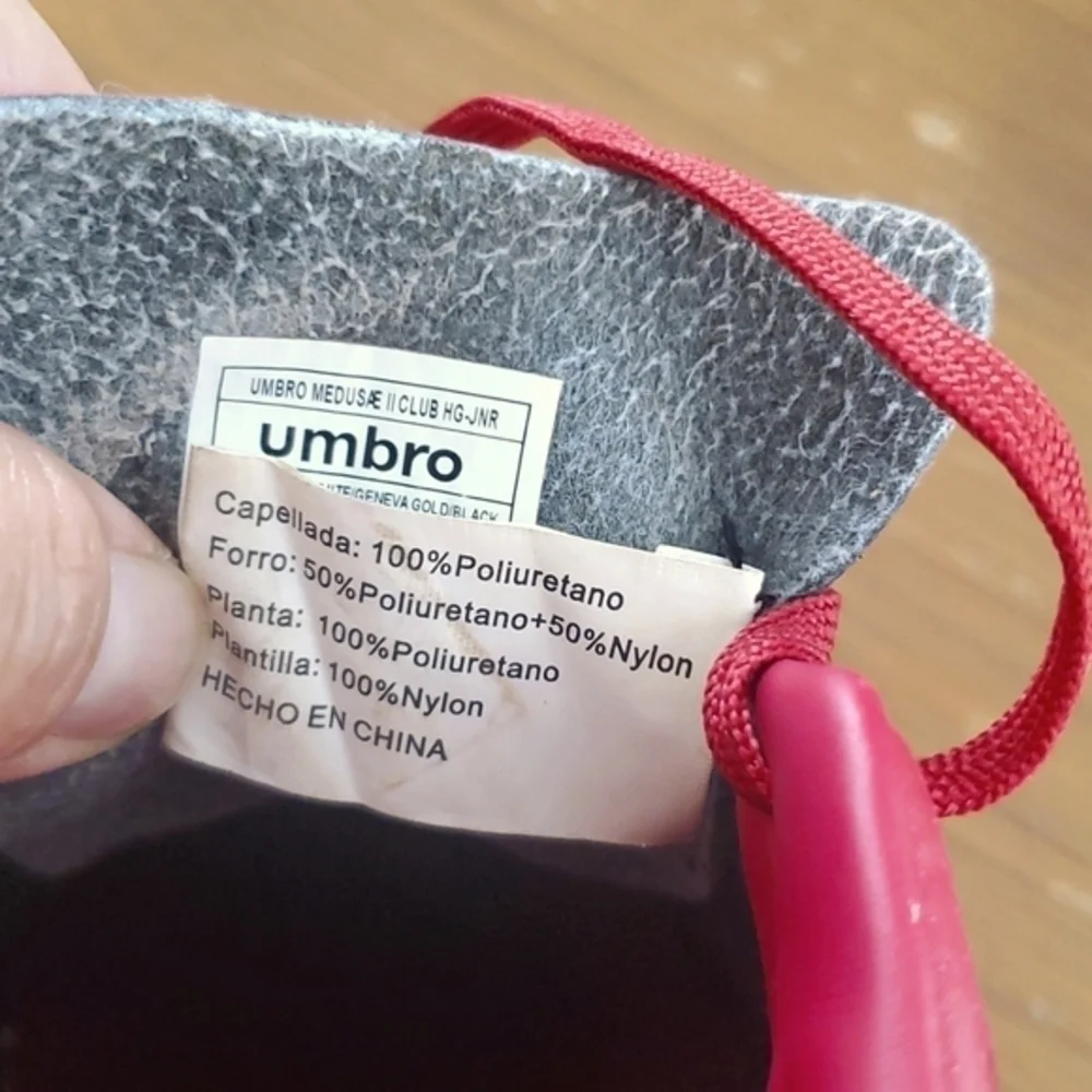 Umbro them cleats my