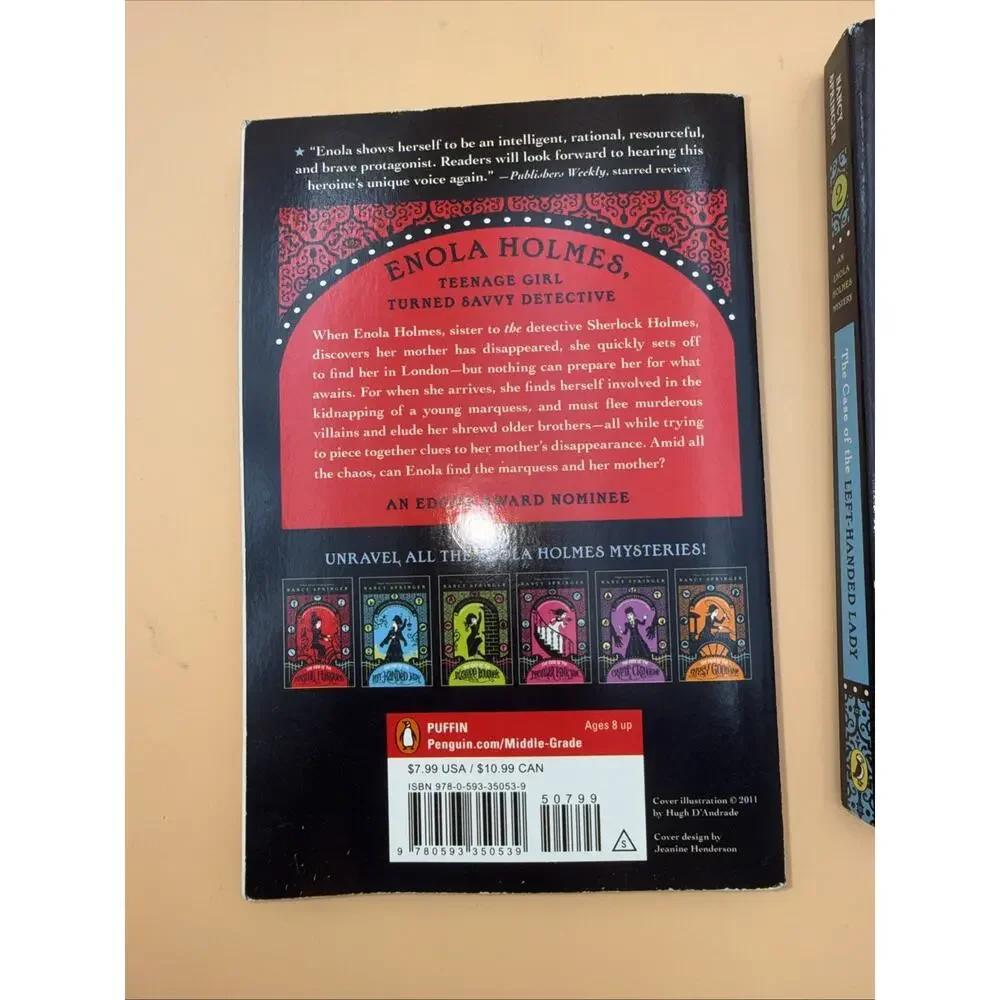 paperback enola holmes
