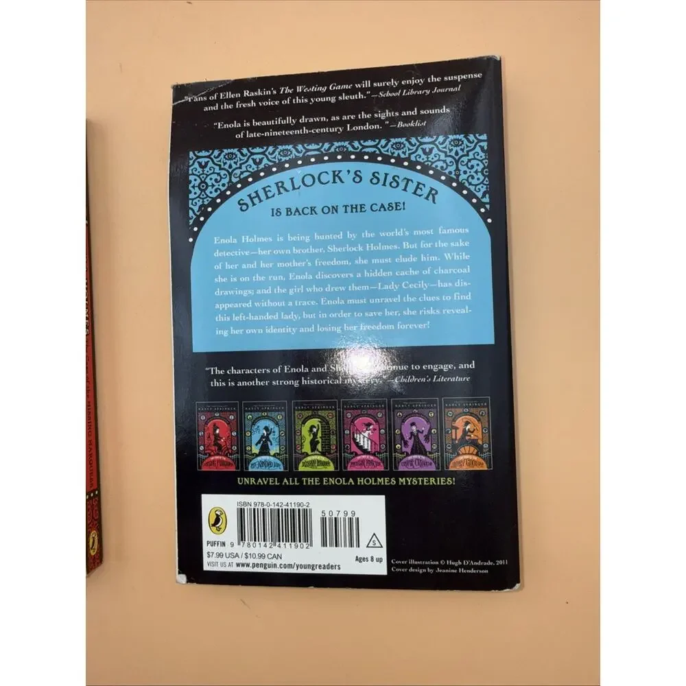 paperback enola holmes