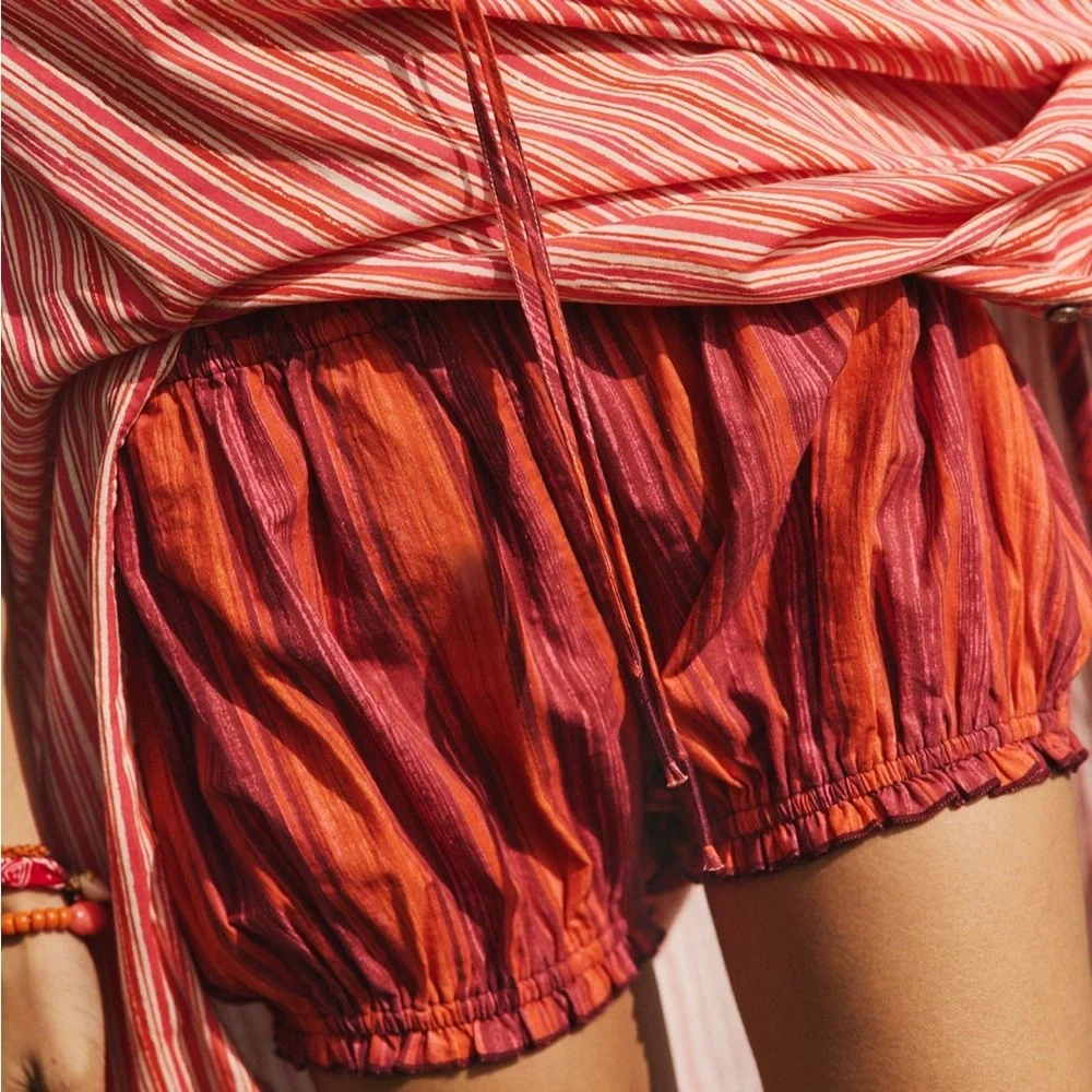Free People lightweight striped