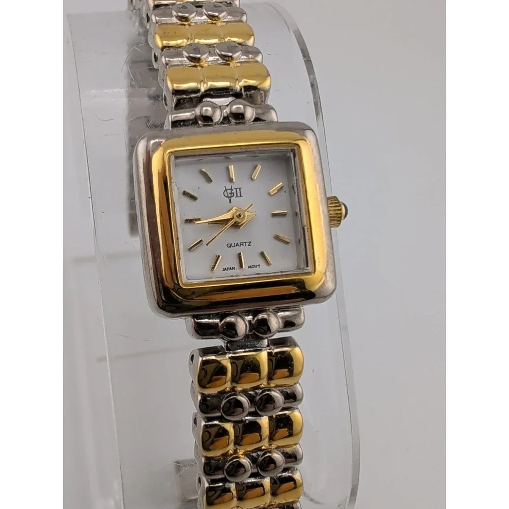 Gloria Vanderbilt II Women's Watch 17mm Case Two Tone 6.75