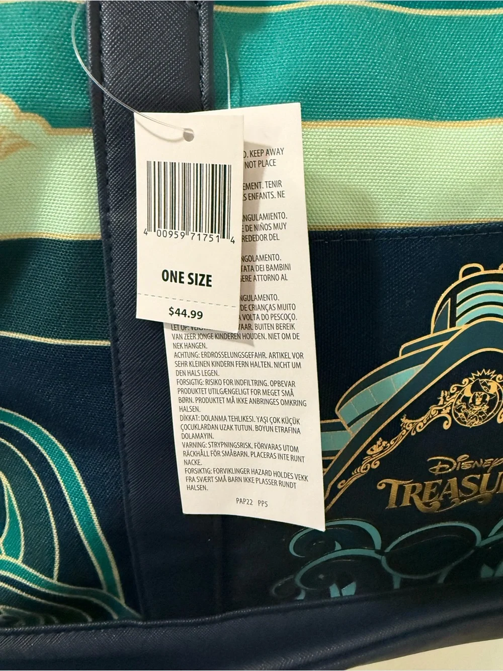 Disney branded tote