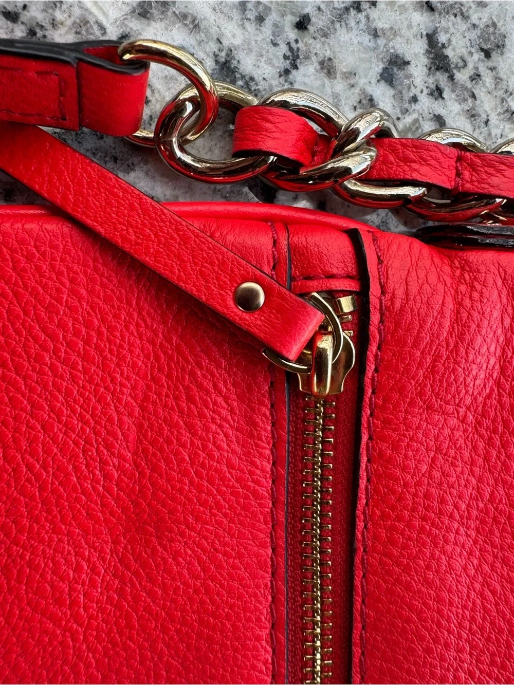 kate spade leather hardware pebbled
