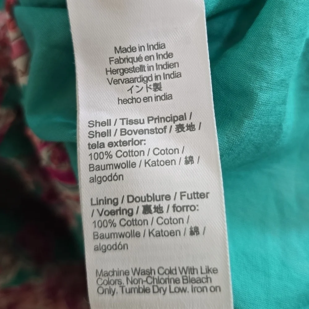J. Crew Green Floral Swiss Dot Ruffle Tiered Midi Dress Cotton 00