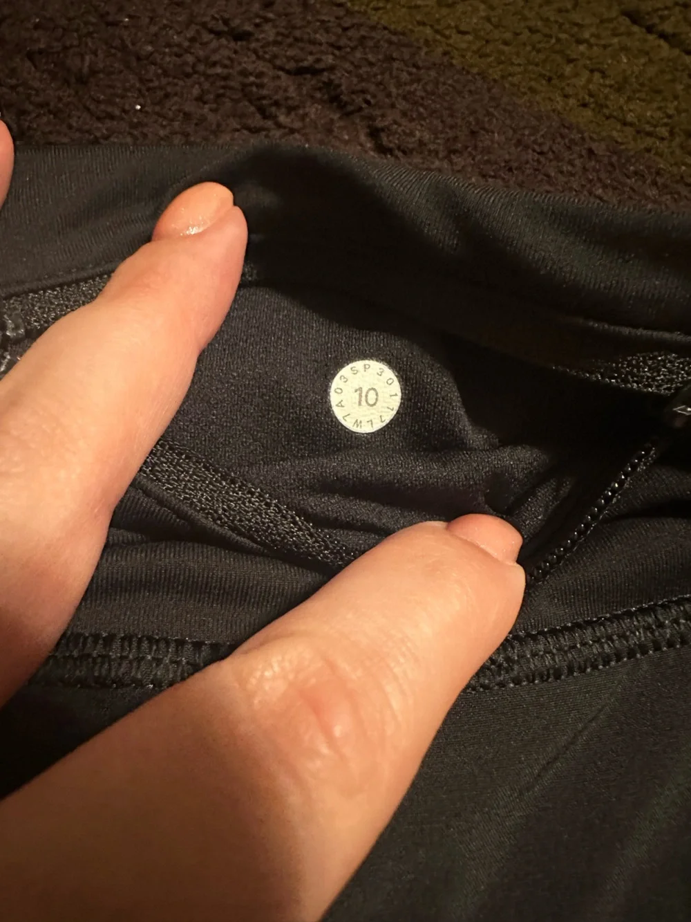 lululemon athletica comfortable black