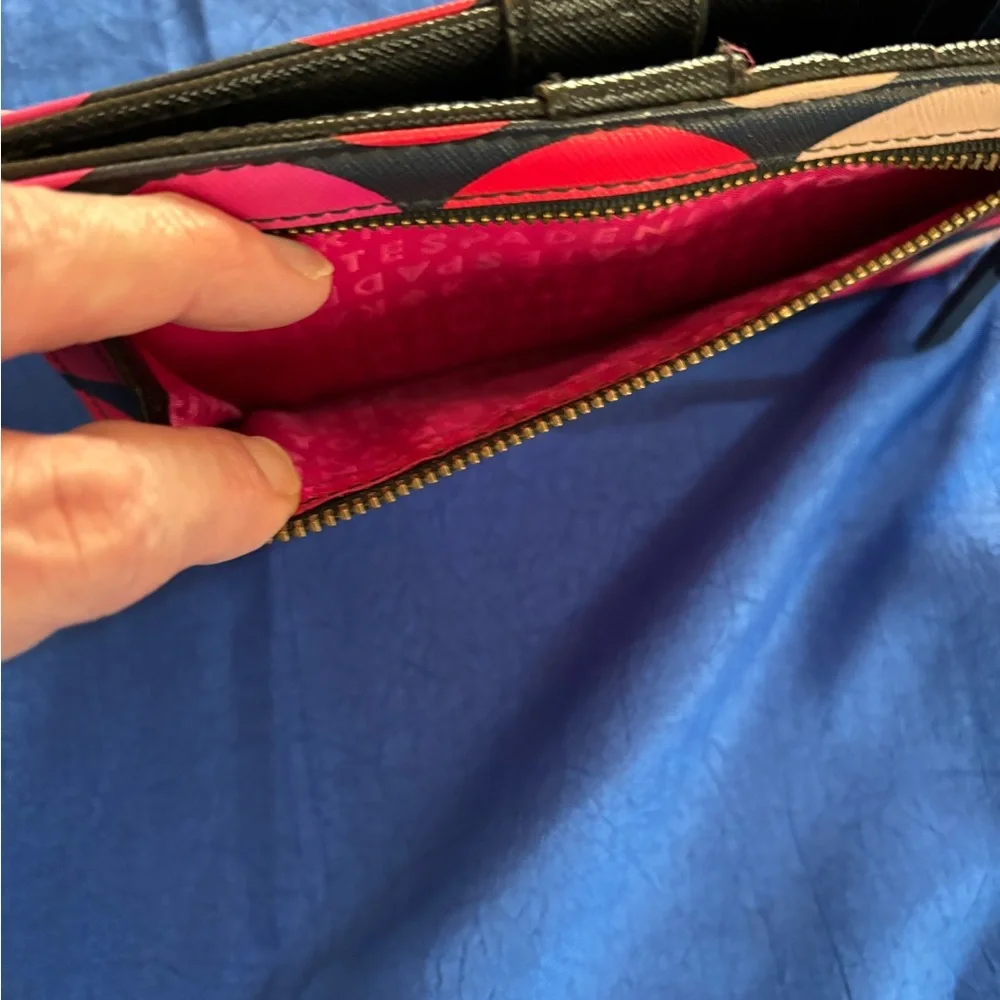 kate spade pink black